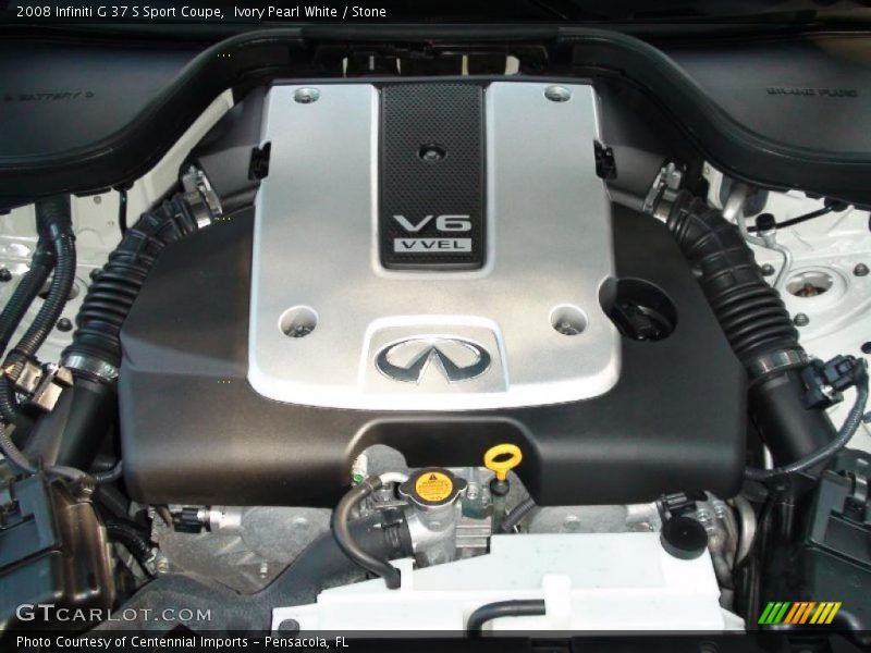  2008 G 37 S Sport Coupe Engine - 3.7 Liter DOHC 24-Valve VVT V6