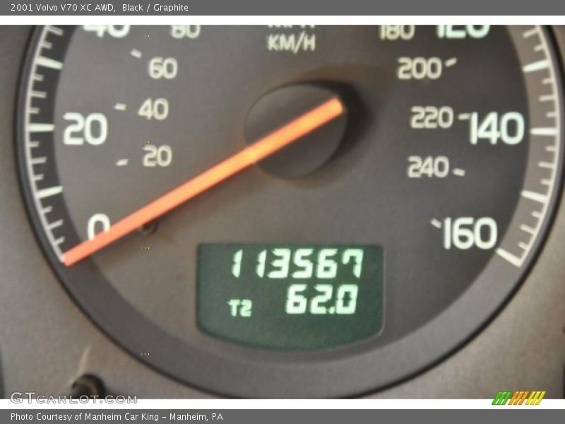 Black / Graphite 2001 Volvo V70 XC AWD