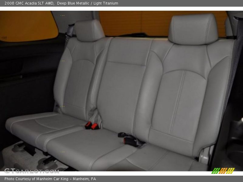 Deep Blue Metallic / Light Titanium 2008 GMC Acadia SLT AWD