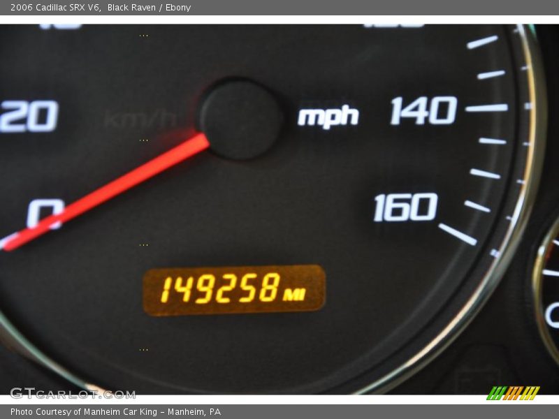 Black Raven / Ebony 2006 Cadillac SRX V6