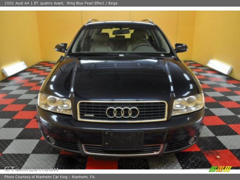 Ming Blue Pearl Effect / Beige 2002 Audi A4 1.8T quattro Avant