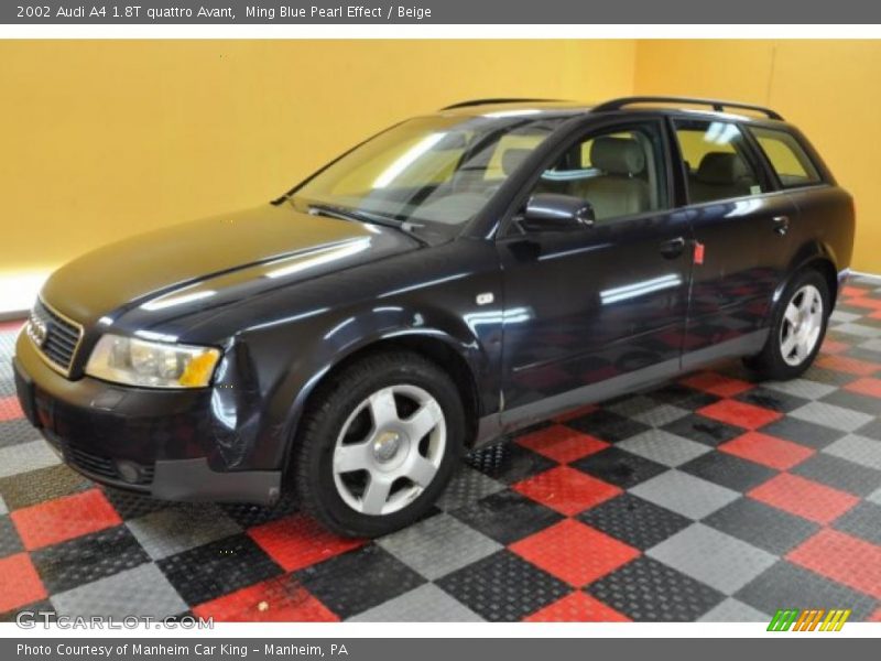 Ming Blue Pearl Effect / Beige 2002 Audi A4 1.8T quattro Avant