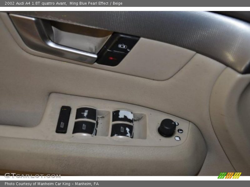 Ming Blue Pearl Effect / Beige 2002 Audi A4 1.8T quattro Avant