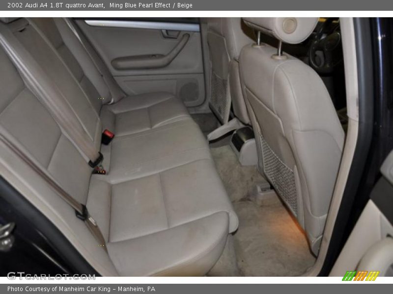Ming Blue Pearl Effect / Beige 2002 Audi A4 1.8T quattro Avant