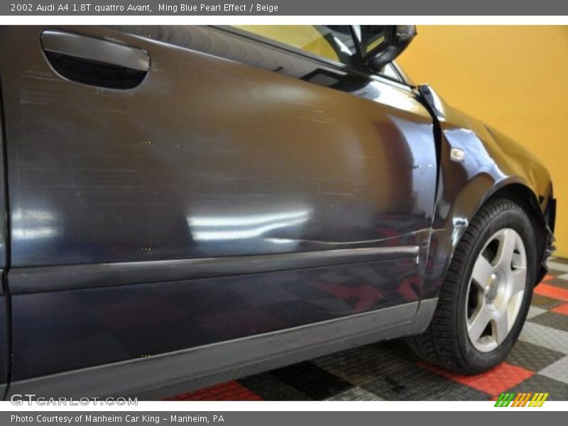 Ming Blue Pearl Effect / Beige 2002 Audi A4 1.8T quattro Avant