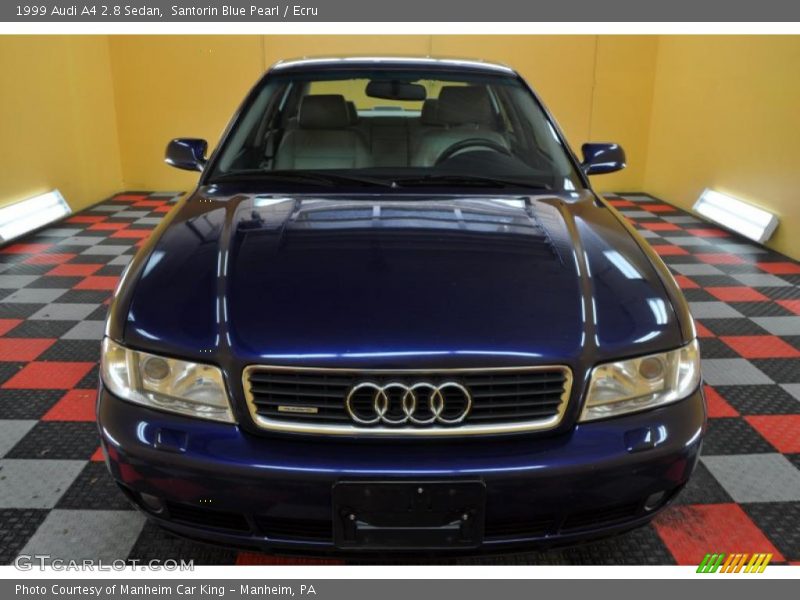 Santorin Blue Pearl / Ecru 1999 Audi A4 2.8 Sedan