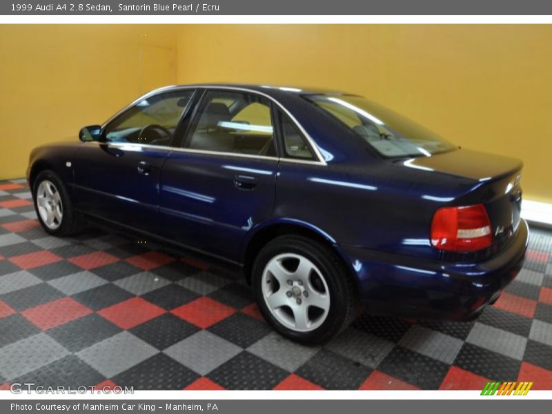 Santorin Blue Pearl / Ecru 1999 Audi A4 2.8 Sedan
