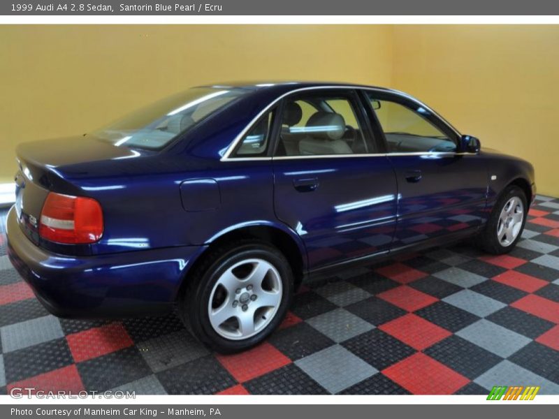 Santorin Blue Pearl / Ecru 1999 Audi A4 2.8 Sedan