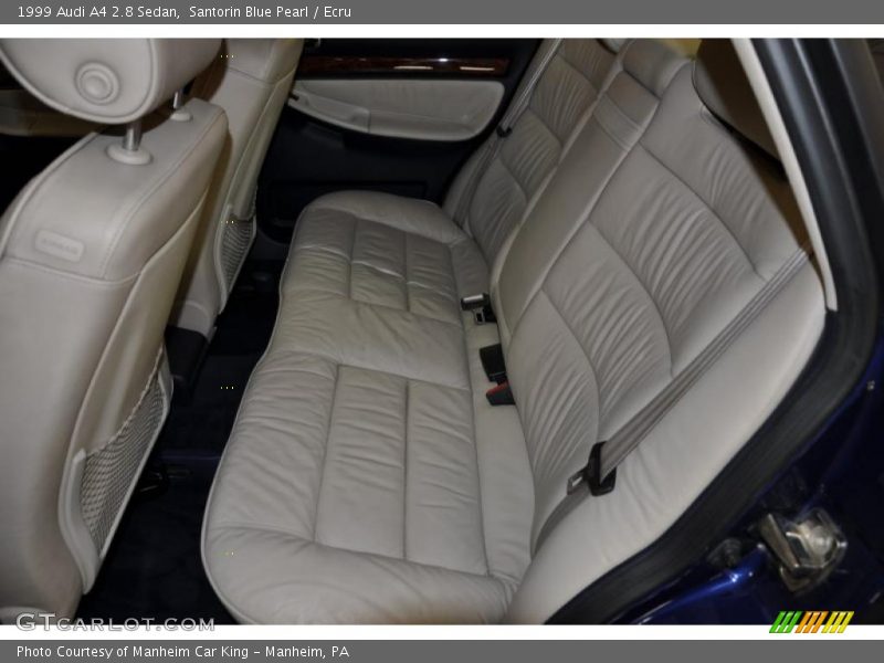 Santorin Blue Pearl / Ecru 1999 Audi A4 2.8 Sedan