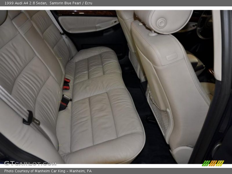 Santorin Blue Pearl / Ecru 1999 Audi A4 2.8 Sedan