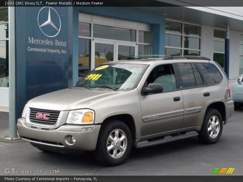 Pewter Metallic / Medium Pewter 2003 GMC Envoy SLT