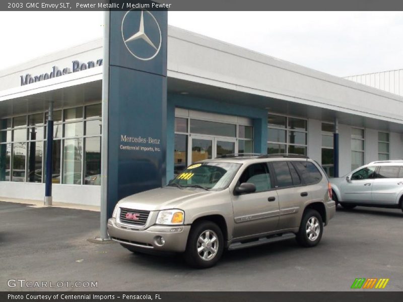 Pewter Metallic / Medium Pewter 2003 GMC Envoy SLT
