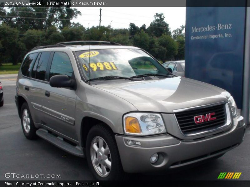 Pewter Metallic / Medium Pewter 2003 GMC Envoy SLT