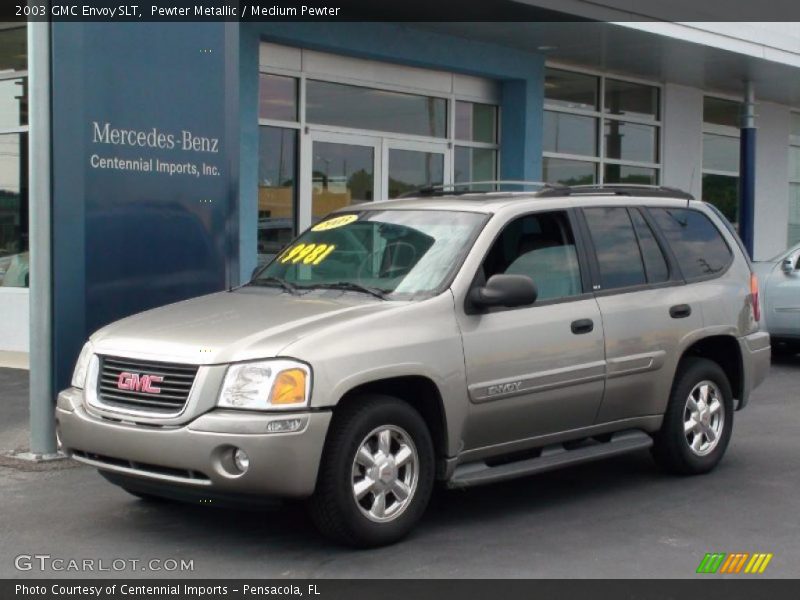 Pewter Metallic / Medium Pewter 2003 GMC Envoy SLT