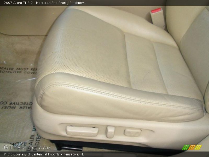 Moroccan Red Pearl / Parchment 2007 Acura TL 3.2