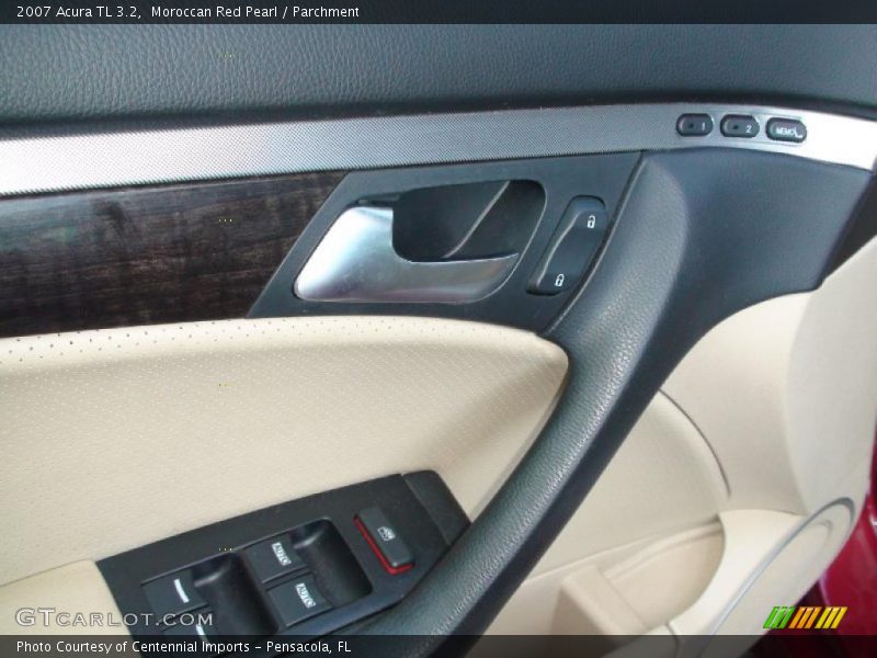Moroccan Red Pearl / Parchment 2007 Acura TL 3.2