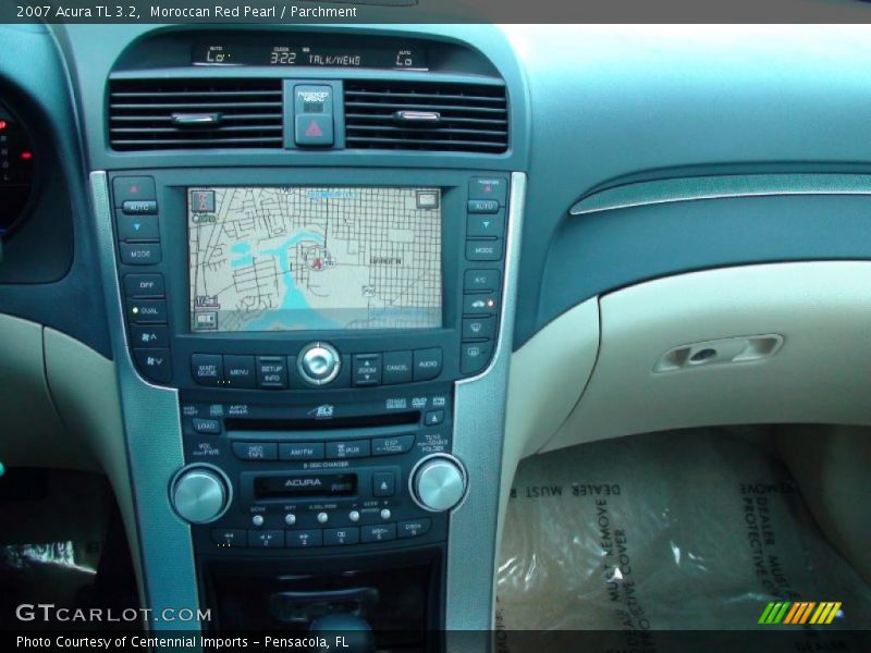 Moroccan Red Pearl / Parchment 2007 Acura TL 3.2