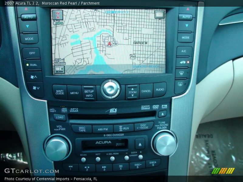 Moroccan Red Pearl / Parchment 2007 Acura TL 3.2