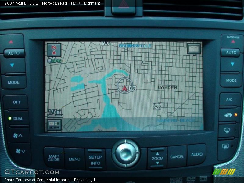 Moroccan Red Pearl / Parchment 2007 Acura TL 3.2