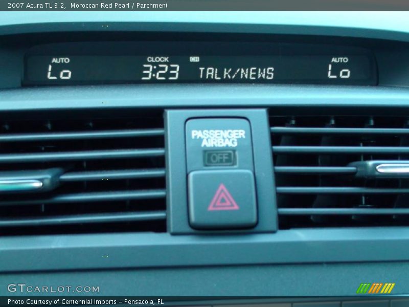 Moroccan Red Pearl / Parchment 2007 Acura TL 3.2