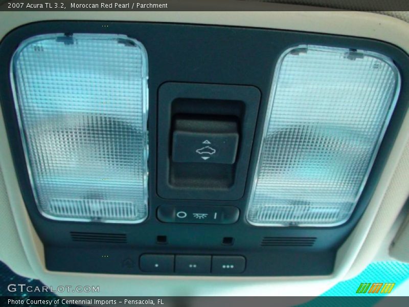 Moroccan Red Pearl / Parchment 2007 Acura TL 3.2