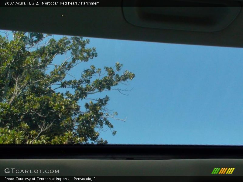 Moroccan Red Pearl / Parchment 2007 Acura TL 3.2