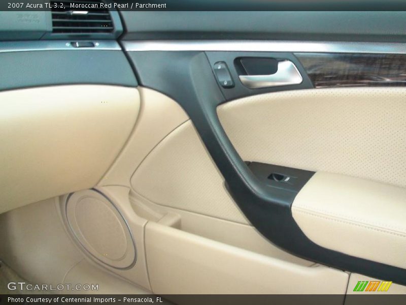 Moroccan Red Pearl / Parchment 2007 Acura TL 3.2