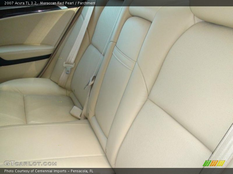 Moroccan Red Pearl / Parchment 2007 Acura TL 3.2