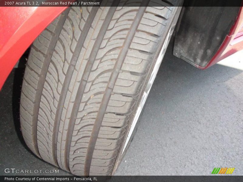 Moroccan Red Pearl / Parchment 2007 Acura TL 3.2