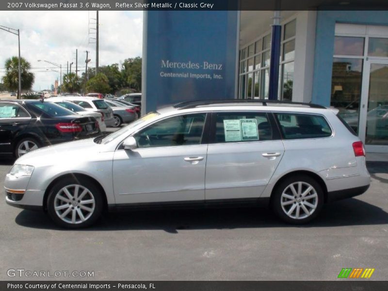 Reflex Silver Metallic / Classic Grey 2007 Volkswagen Passat 3.6 Wagon