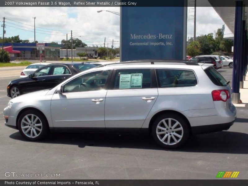 Reflex Silver Metallic / Classic Grey 2007 Volkswagen Passat 3.6 Wagon