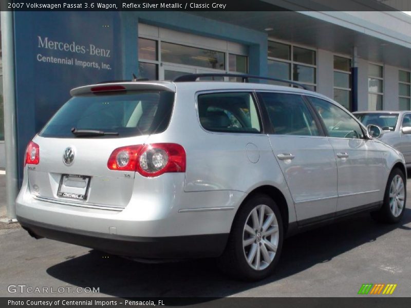 Reflex Silver Metallic / Classic Grey 2007 Volkswagen Passat 3.6 Wagon