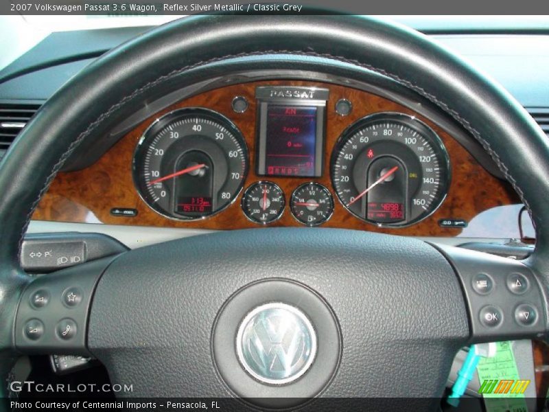 Reflex Silver Metallic / Classic Grey 2007 Volkswagen Passat 3.6 Wagon