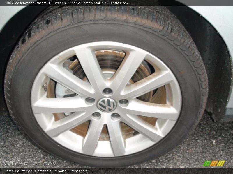 Reflex Silver Metallic / Classic Grey 2007 Volkswagen Passat 3.6 Wagon
