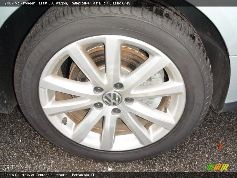 Reflex Silver Metallic / Classic Grey 2007 Volkswagen Passat 3.6 Wagon