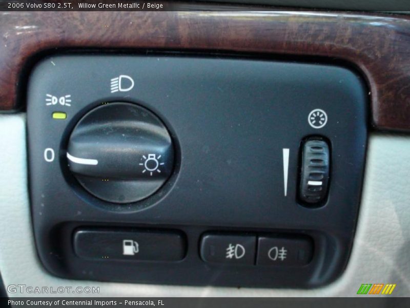 Willow Green Metallic / Beige 2006 Volvo S80 2.5T