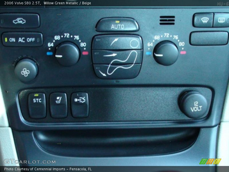 Willow Green Metallic / Beige 2006 Volvo S80 2.5T