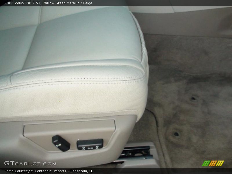 Willow Green Metallic / Beige 2006 Volvo S80 2.5T