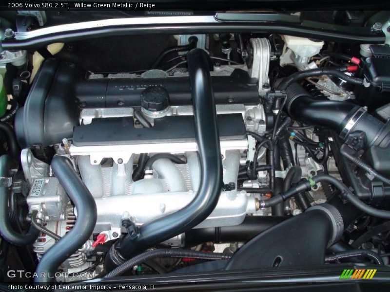 Willow Green Metallic / Beige 2006 Volvo S80 2.5T