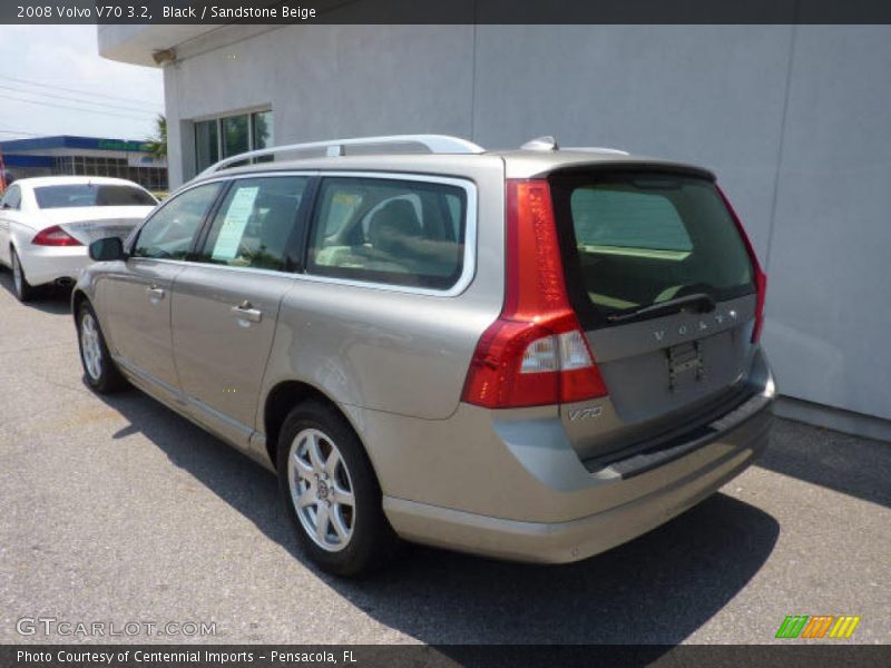 Black / Sandstone Beige 2008 Volvo V70 3.2