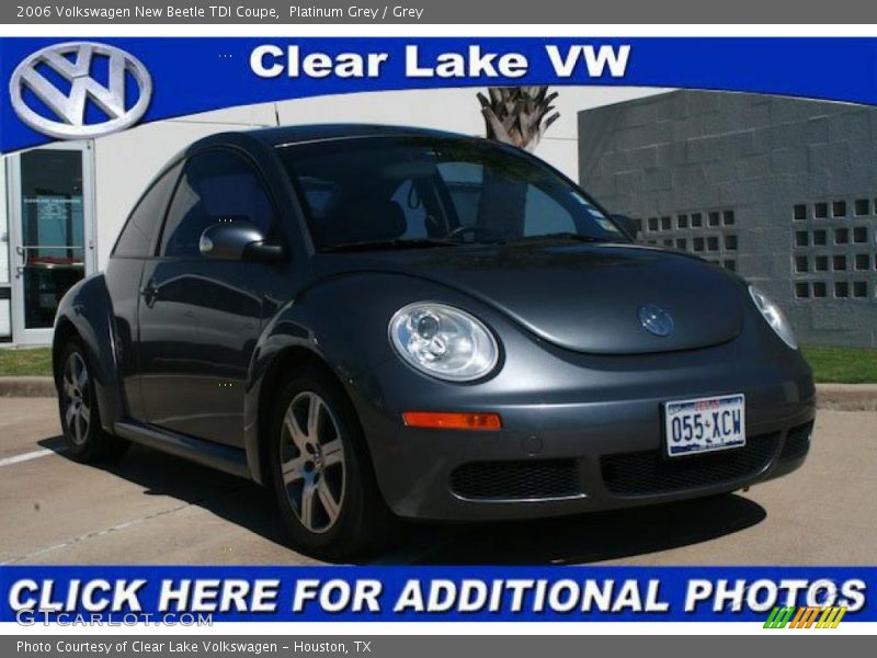 Platinum Grey / Grey 2006 Volkswagen New Beetle TDI Coupe