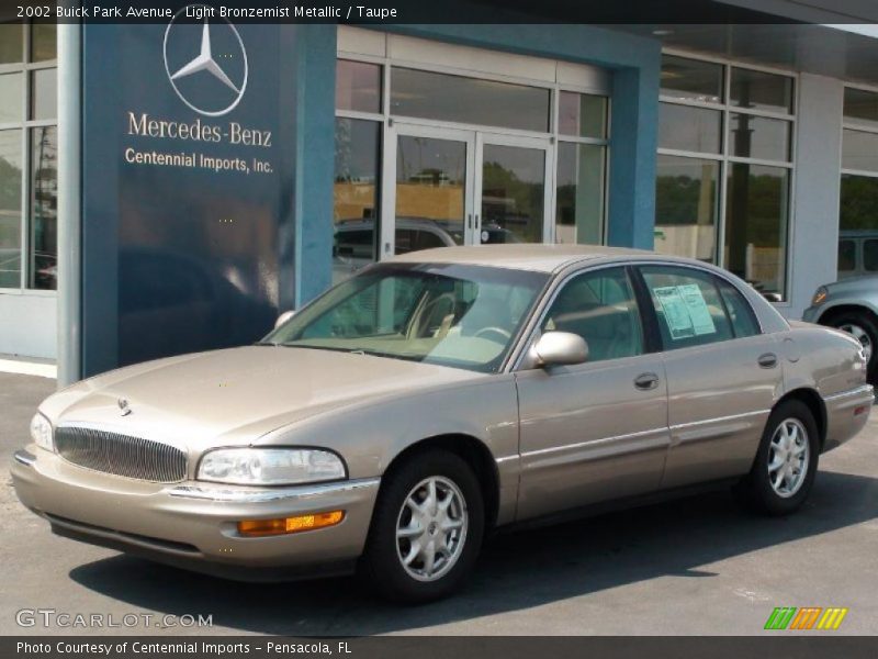 Light Bronzemist Metallic / Taupe 2002 Buick Park Avenue