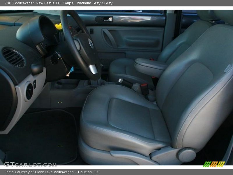 Platinum Grey / Grey 2006 Volkswagen New Beetle TDI Coupe