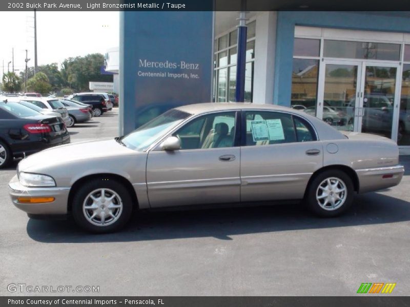 Light Bronzemist Metallic / Taupe 2002 Buick Park Avenue