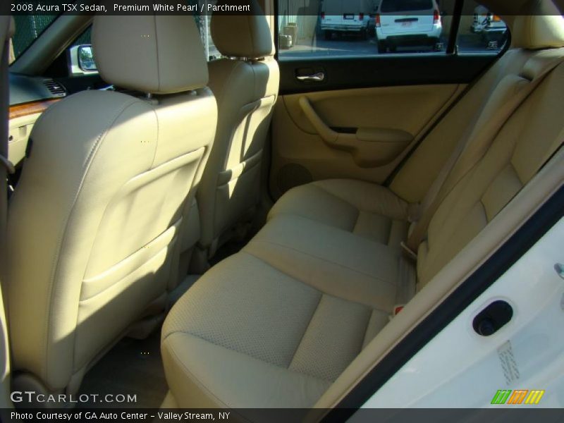 Premium White Pearl / Parchment 2008 Acura TSX Sedan