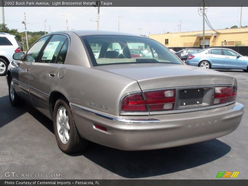 Light Bronzemist Metallic / Taupe 2002 Buick Park Avenue