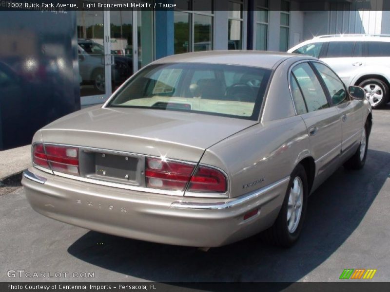 Light Bronzemist Metallic / Taupe 2002 Buick Park Avenue
