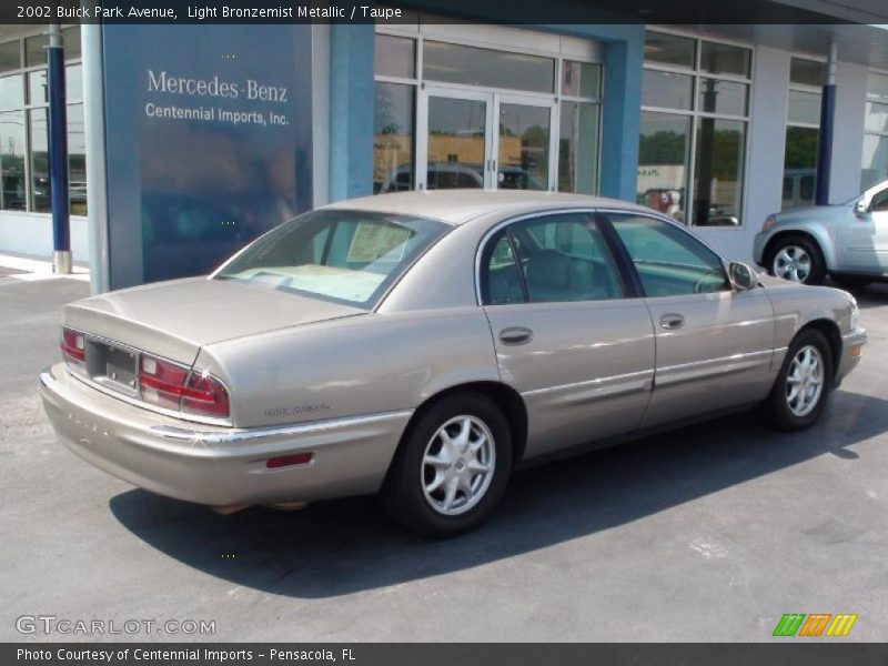 Light Bronzemist Metallic / Taupe 2002 Buick Park Avenue