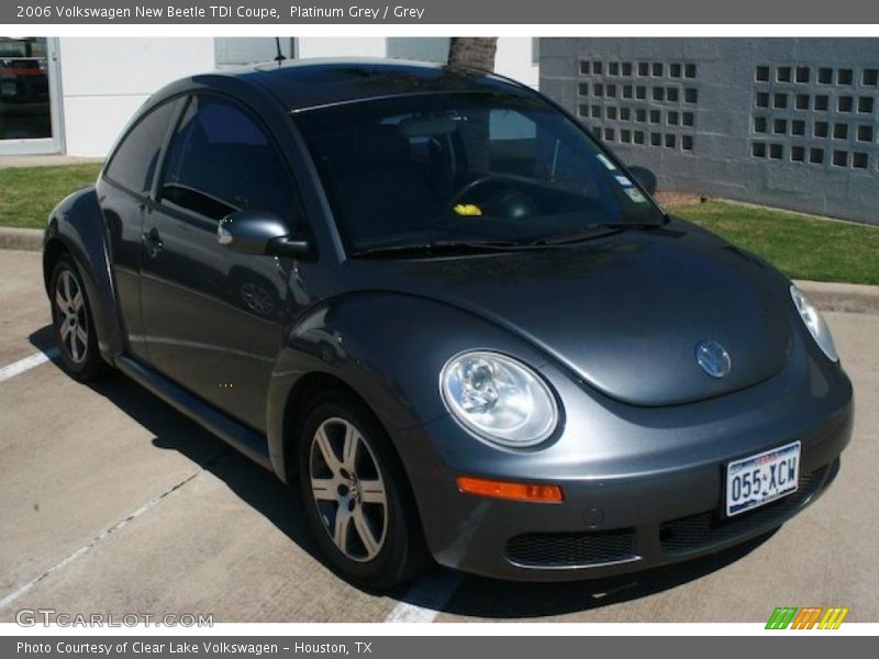 Platinum Grey / Grey 2006 Volkswagen New Beetle TDI Coupe