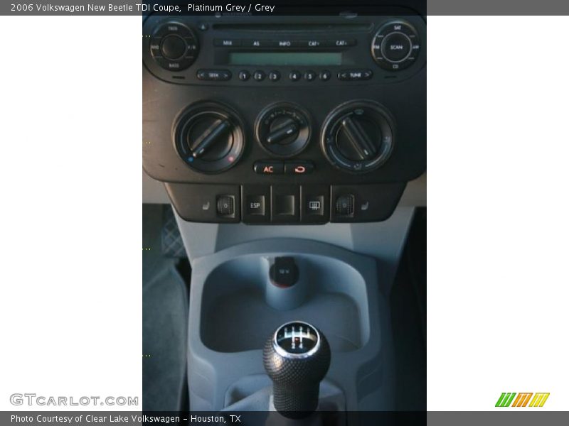 Platinum Grey / Grey 2006 Volkswagen New Beetle TDI Coupe